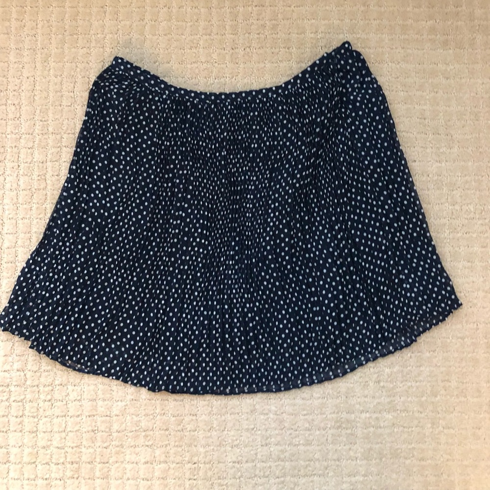 Madewell polka dot skirt